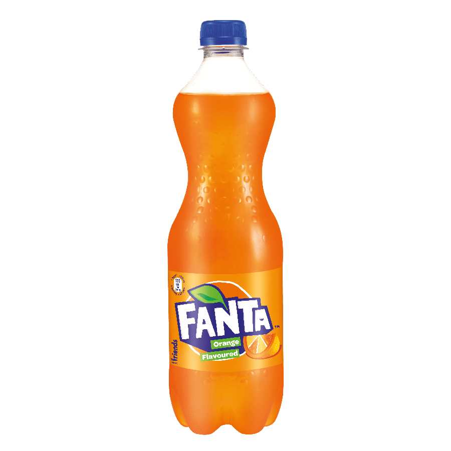 Fanta Orange Flavored Soft Drink 750ml
