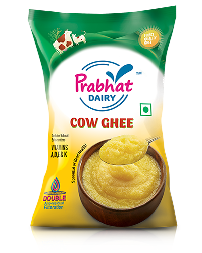 Prabhat Dairy Cow Ghee 1000ml Pet Jar