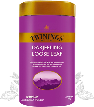 Twinings Darjeeling Loose Leaf  100gm Tin