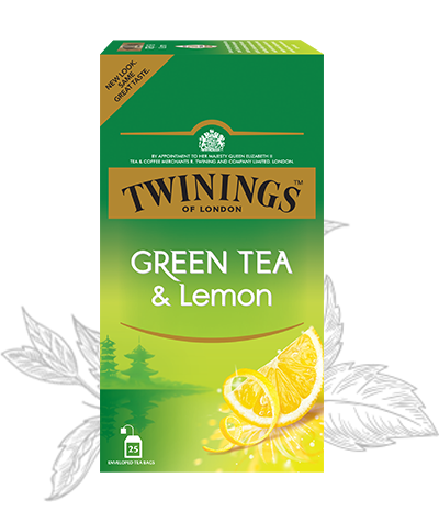 Twinings Green Tea & Lemon 25 Teabags
