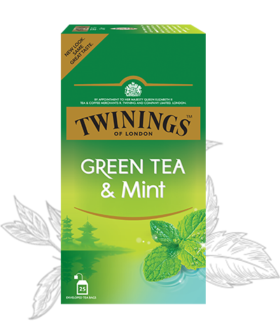 Twinings Green Tea & Mint 25 Teabags