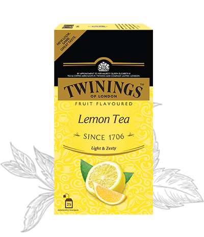 Twinings Lemon Flavoured Tea 25 Teabags - Vrinda Super Mart
