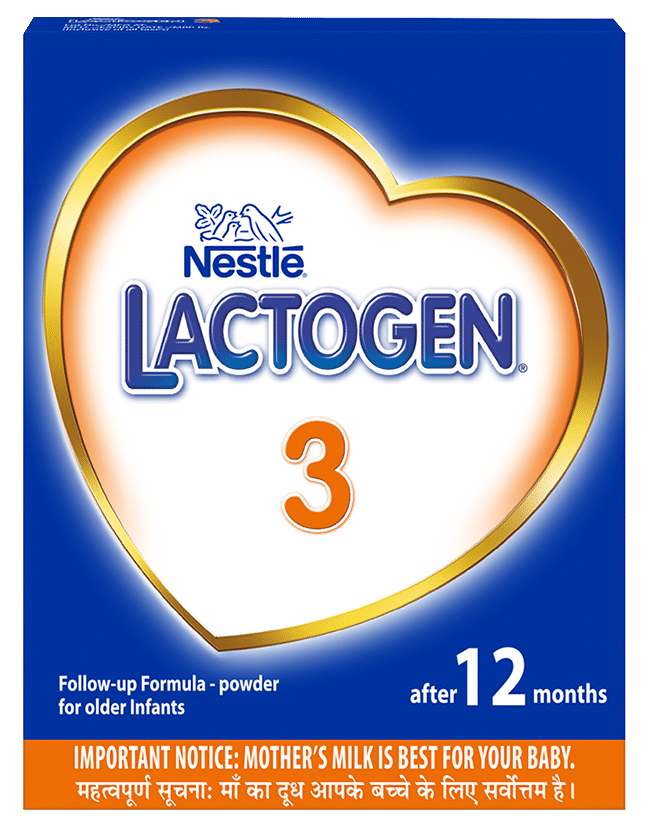 Nestle Lactogen Follow-Up Formula Powder-After 12 Months- Stage 3-400gm