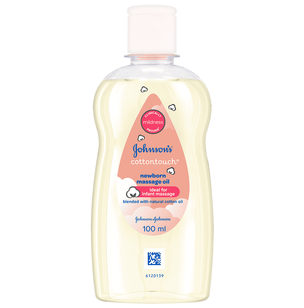 Johnsons Cottontouch Newborn Massage Oil 100ml