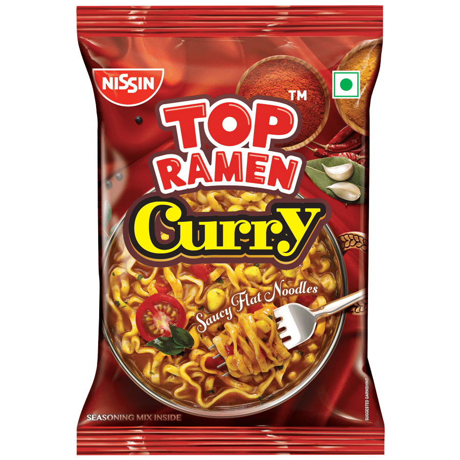 Top Ramen Noodles- Curry Veg 70gm