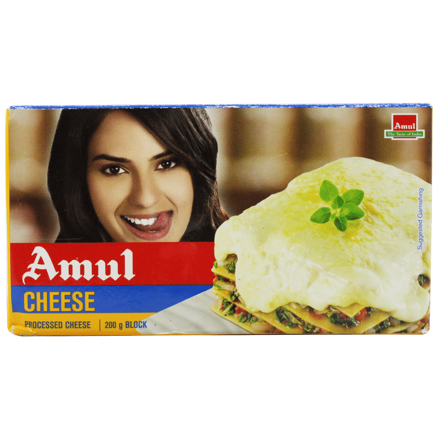 Amul Processed Cheese Block 200gm