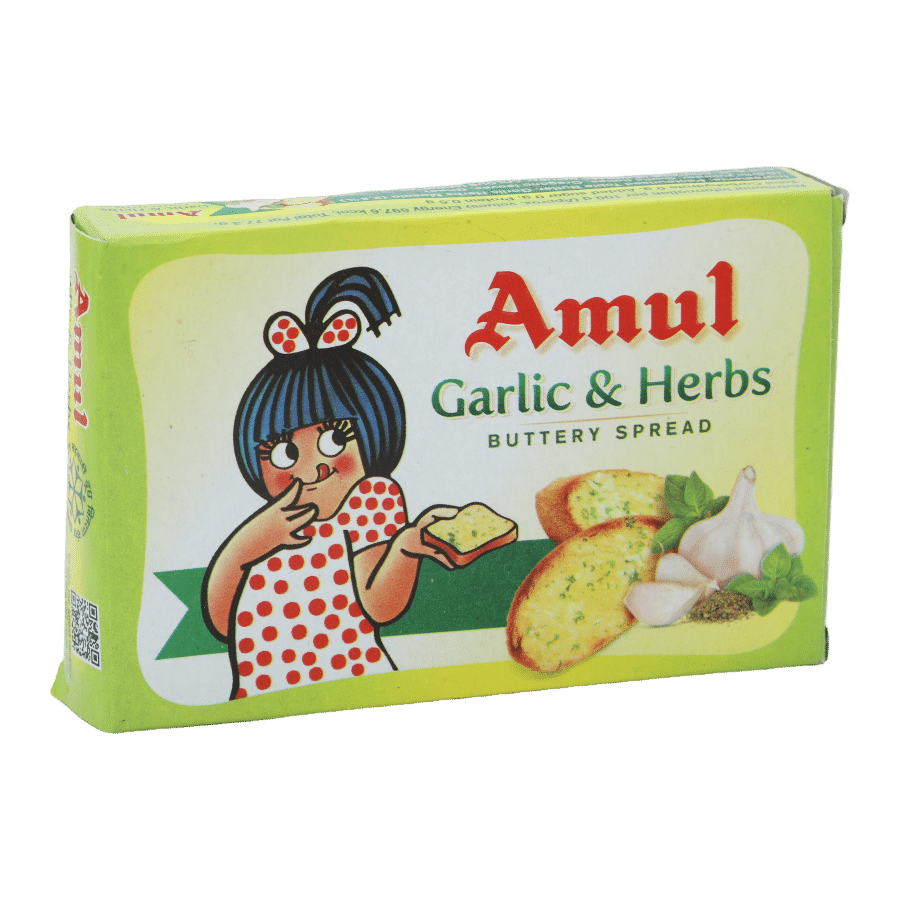 Amul Butter Spread - Garlic & Herbs 100gm