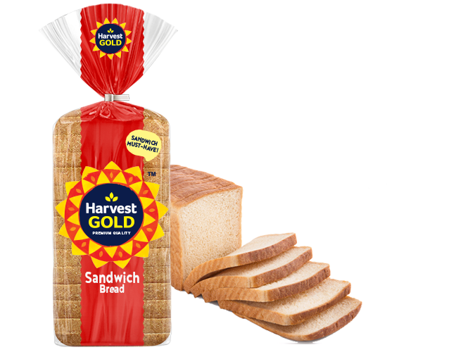 Harvest Gold Sandwich Bread 450gm