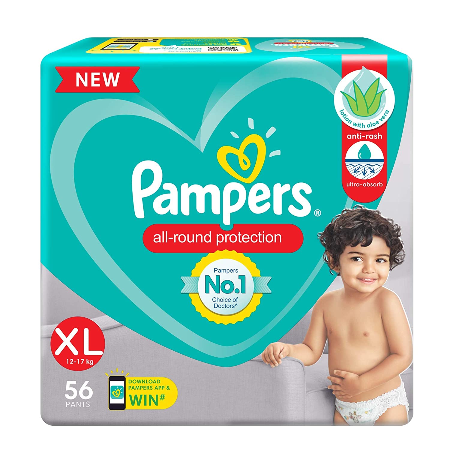 Pampers All Round Protection Pant XL Size - Vrinda Super Mart